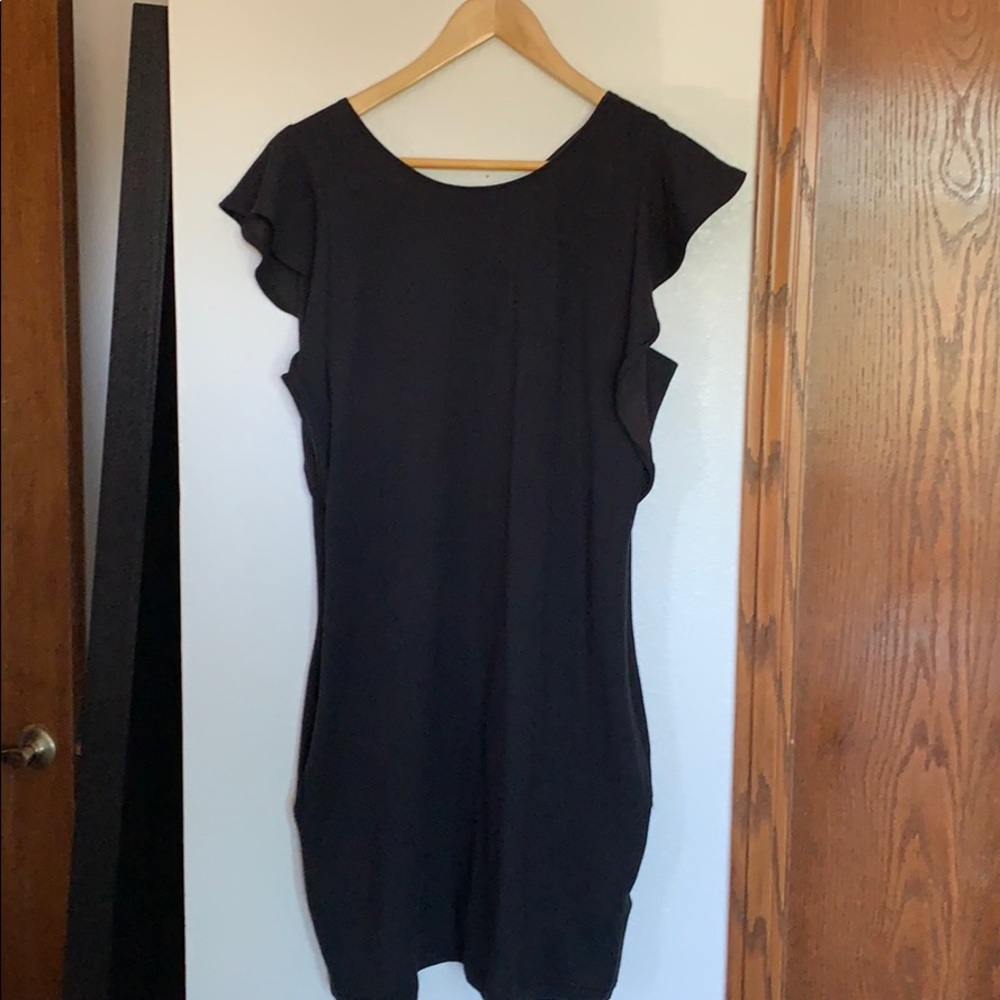 Black Dress with Pockets